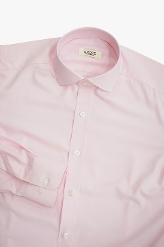 핑크 모달 링클프리 셔츠