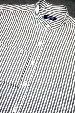 ⓦ차이나 시어서커 커프스 셔츠 (12color)